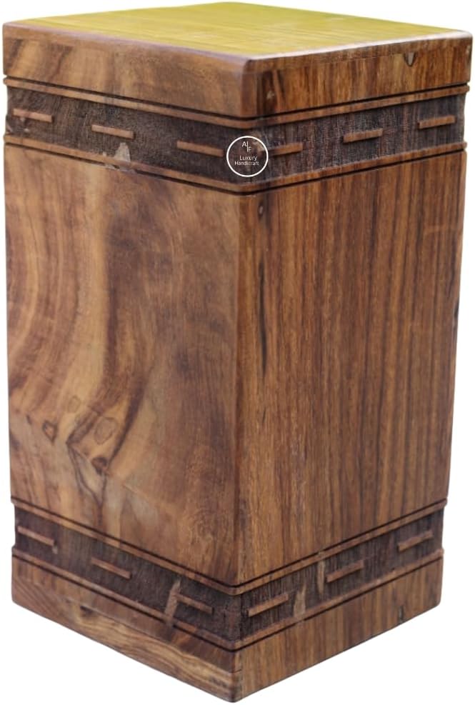 Vintage Truck Wooden Cremation Urn for Ashes - 5 Sizes