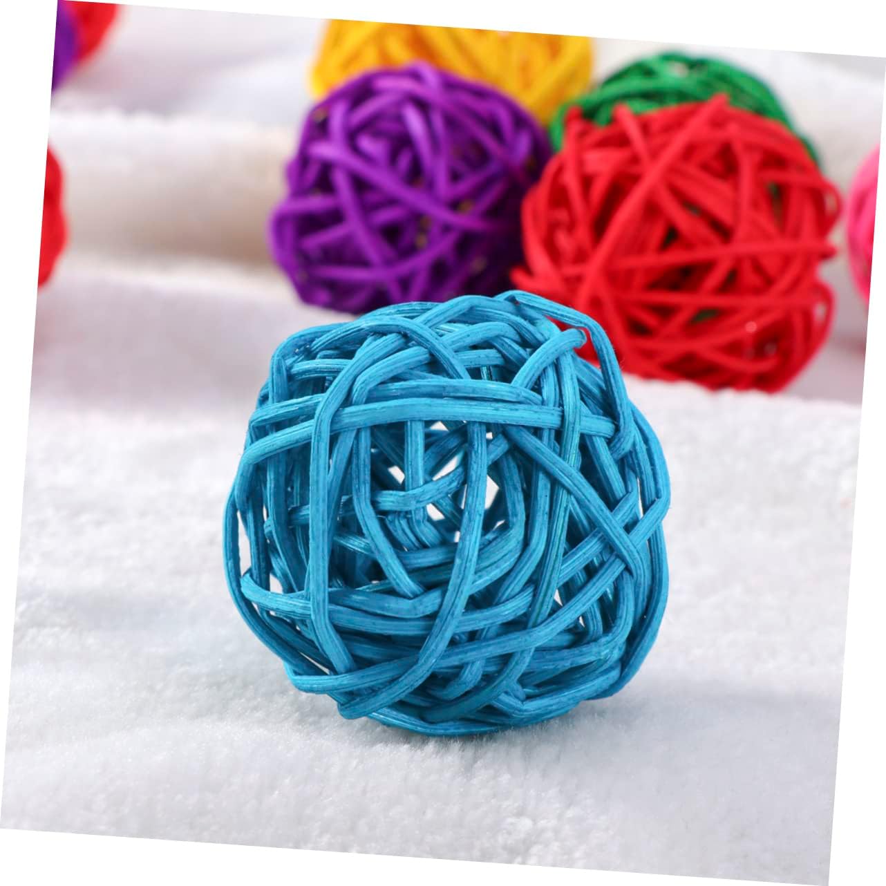 Alipis 20pcs Rattan Decorative Balls for Home Party Wedding Christmas