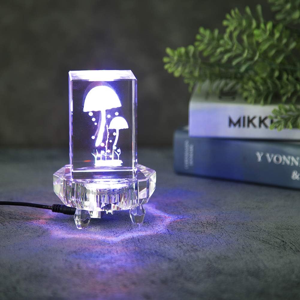IFOLAINA Crystal LED Light Base for 3D Display