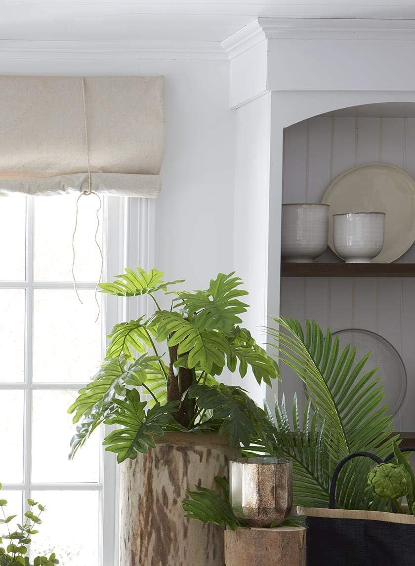 Serene Spaces Living Medium Glazed Ceramic Pedestal Bowl - Vintage Wedding Centerpiece