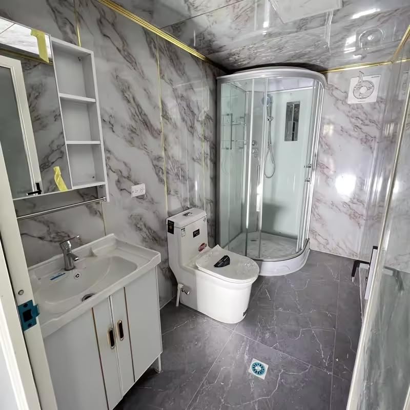 Portable Expandable Plastic Prefab House for Commercial Use