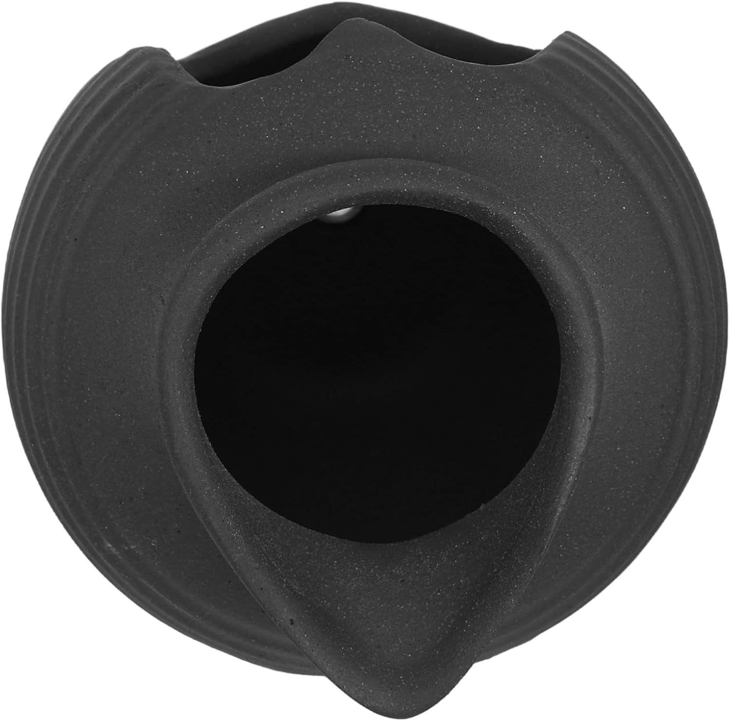 Amosfun Ceramic Fountain Jar Water Circulation Decorative Waterfall Jar for Indoor Outdoor Use