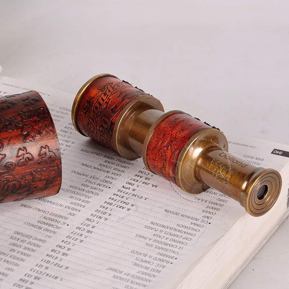 BAK4 Prism Copper Monocular Telescope Decor