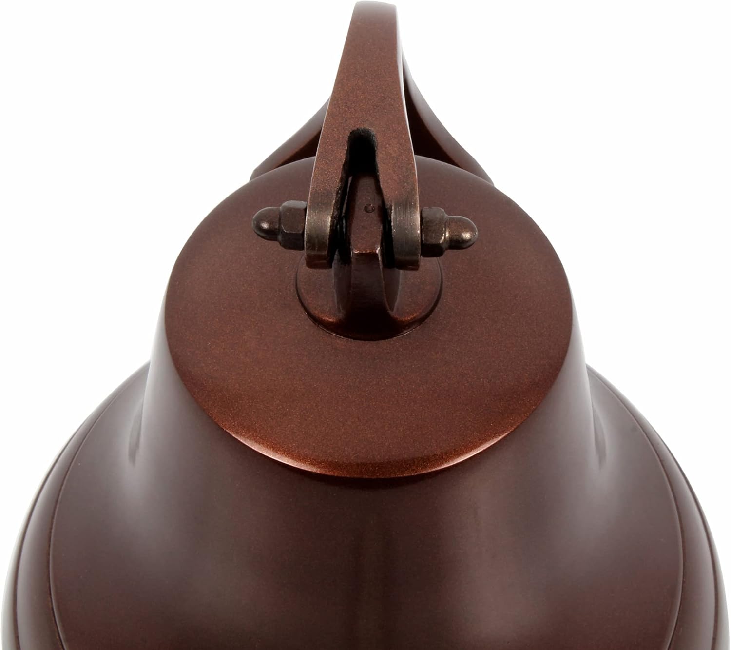 Wall Hanging Ship Bell 6 - Nautical Decor Antique Finish Chrome Color