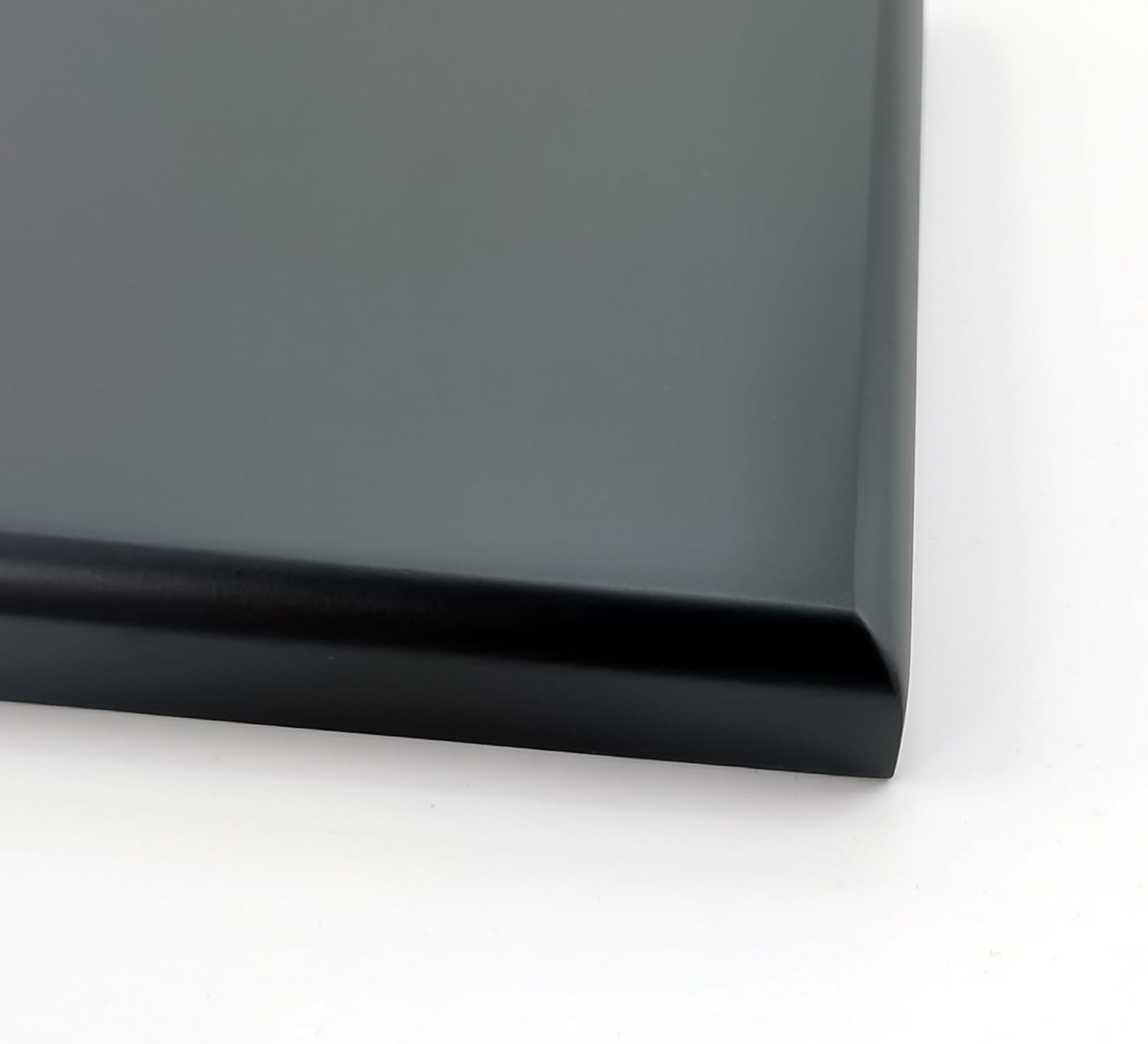 Square MDF Wood Display Base 12x12 Inches Black