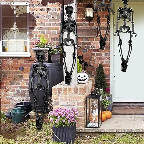Realistic 3ft Halloween Skeleton Prop with Movable Joints