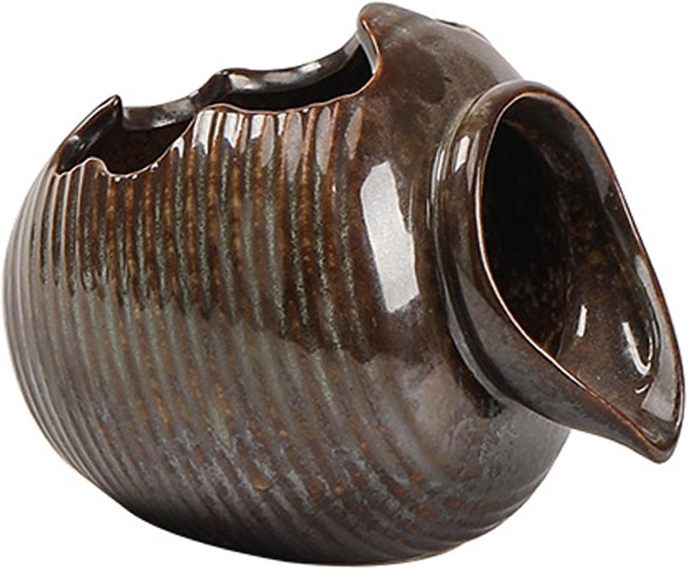 Ceramic Circulating Fountain Jar 4x37x35 Inch Tabletop Decoration