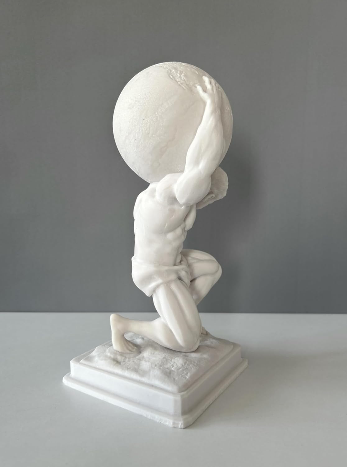 Atlas Bust Statue 30cm 12in Greek Mythology Decor