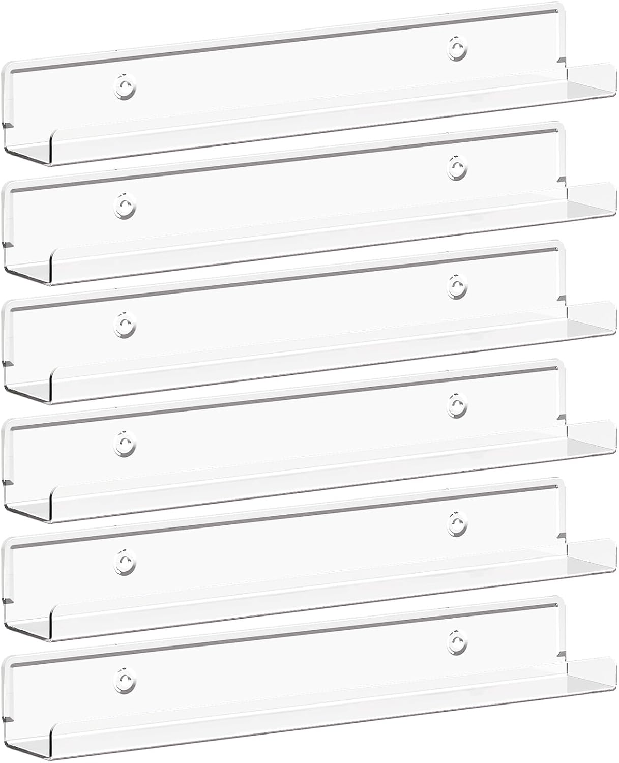 Lifewit Floating Shelves for Vinyl Records 6 Pack