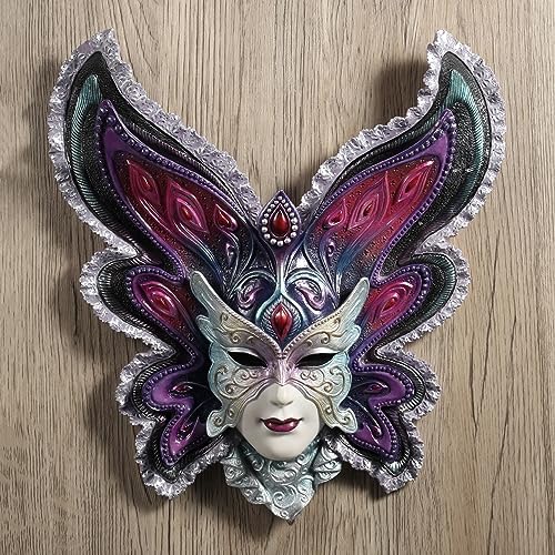 Veronese Design 11 38 Inch Butterfly Venetian Mask Sculpture