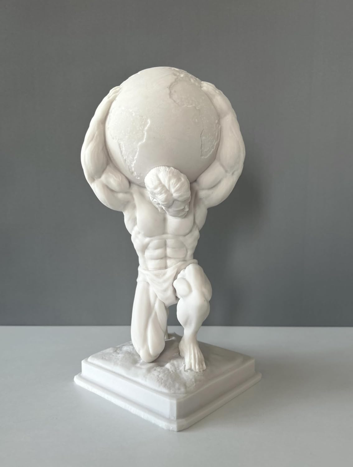 Atlas Bust Statue 30cm 12in Greek Mythology Decor