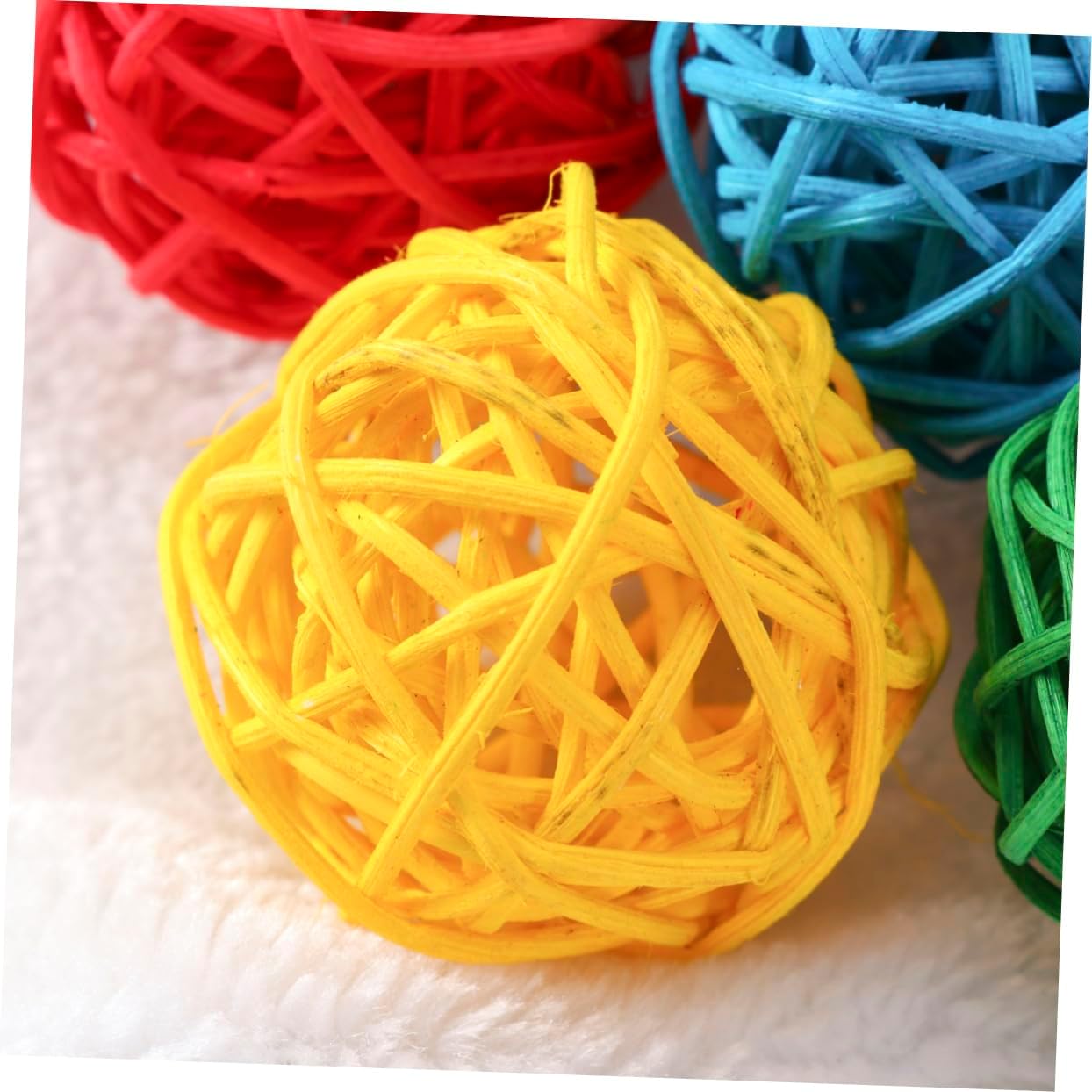 Alipis 20pcs Rattan Decorative Balls for Home Party Wedding Christmas