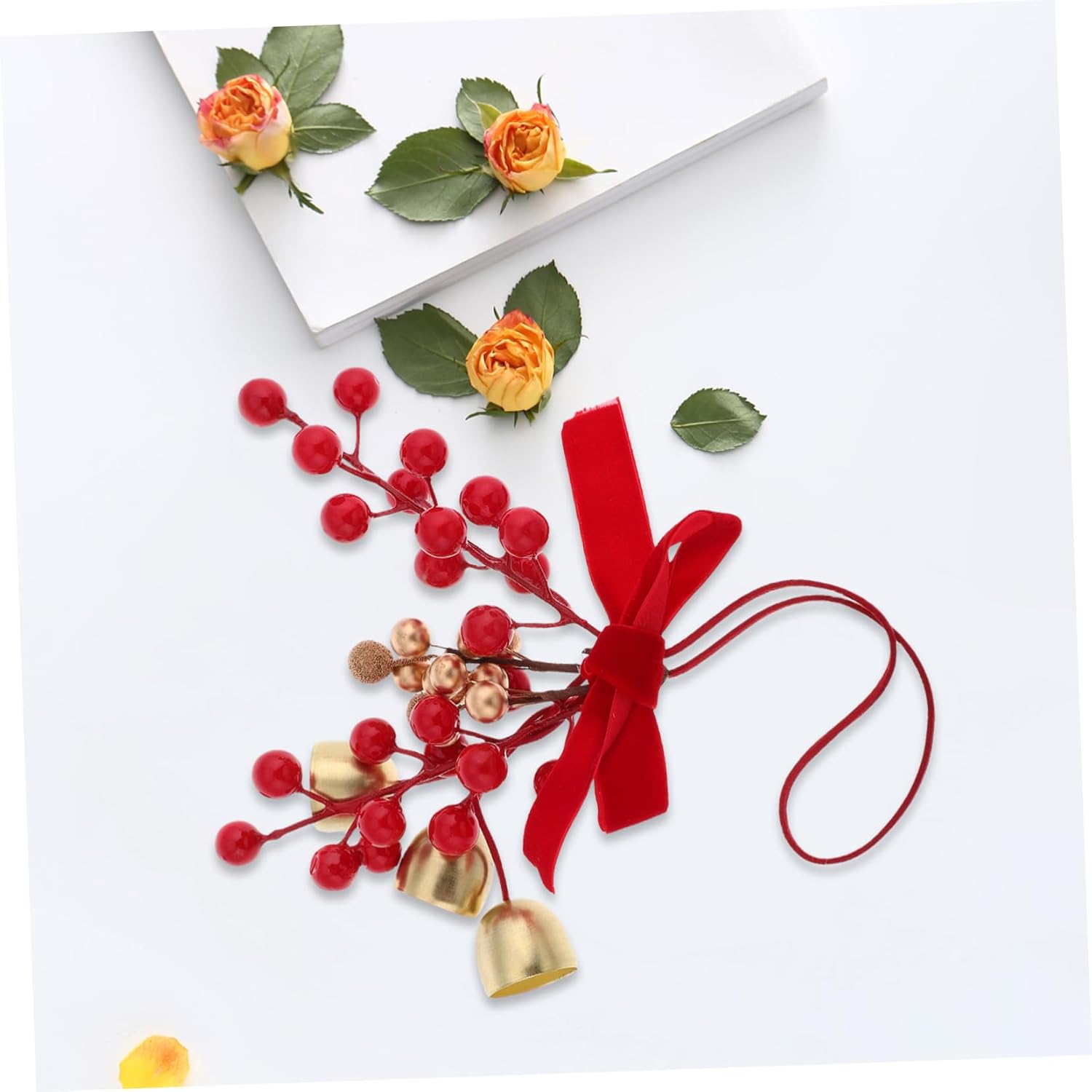 GLEAVI Front Door Hanging Decor Christmas Porch Wreath Hanger