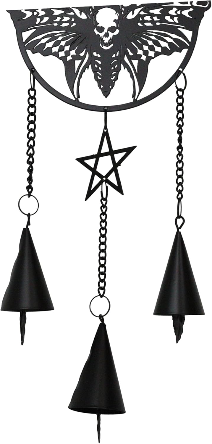 Ebros Gift Macabre Skull Wall Hanging Decoration