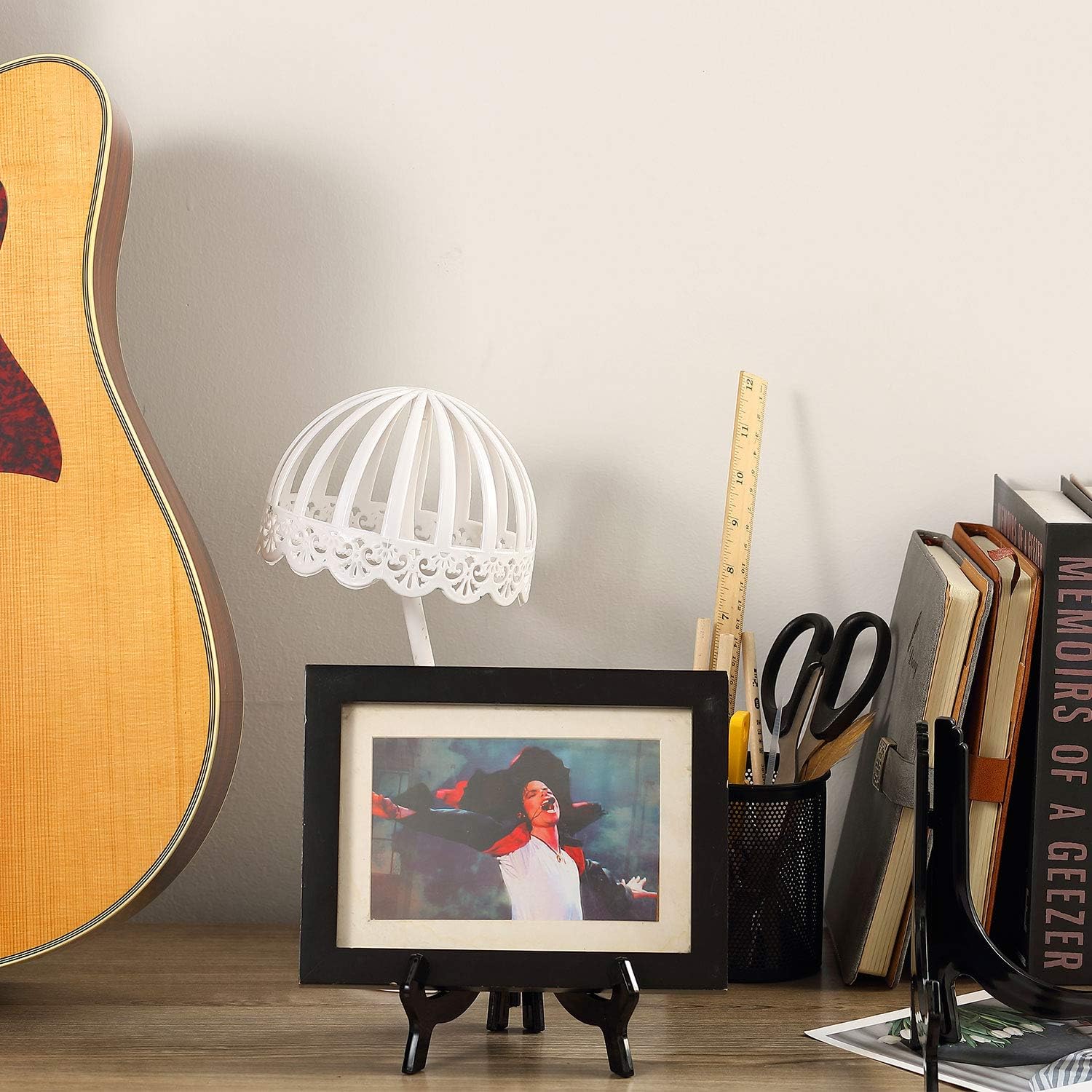 6 Pack 7 Inch Acrylic Easel Stand for Display