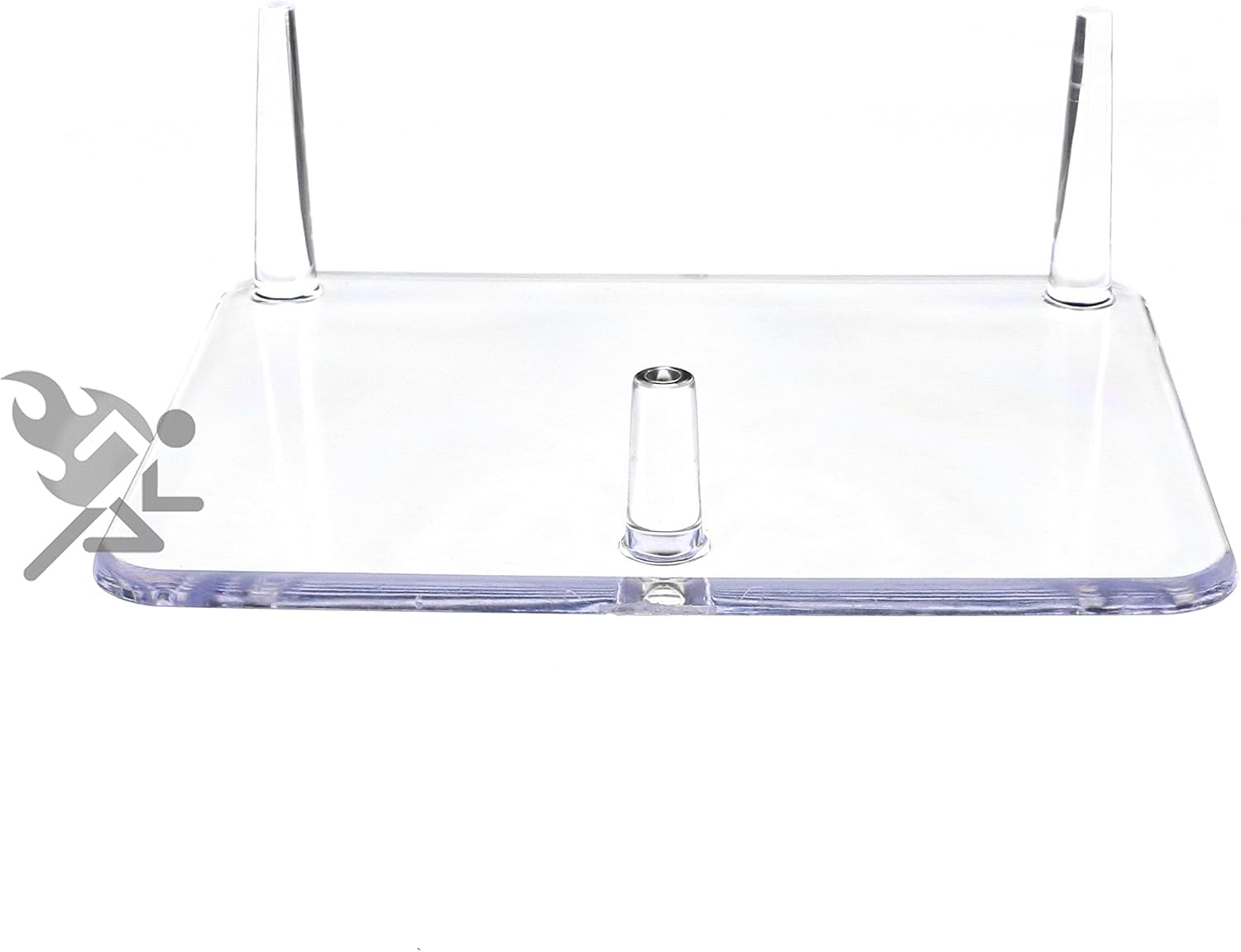OnFireGuy 625 Inch Three Peg Acrylic Display Stand