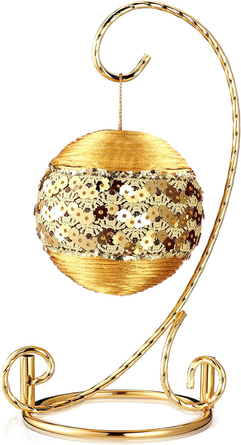 MorningRo 75 Inch Gold Ornament Display Stand