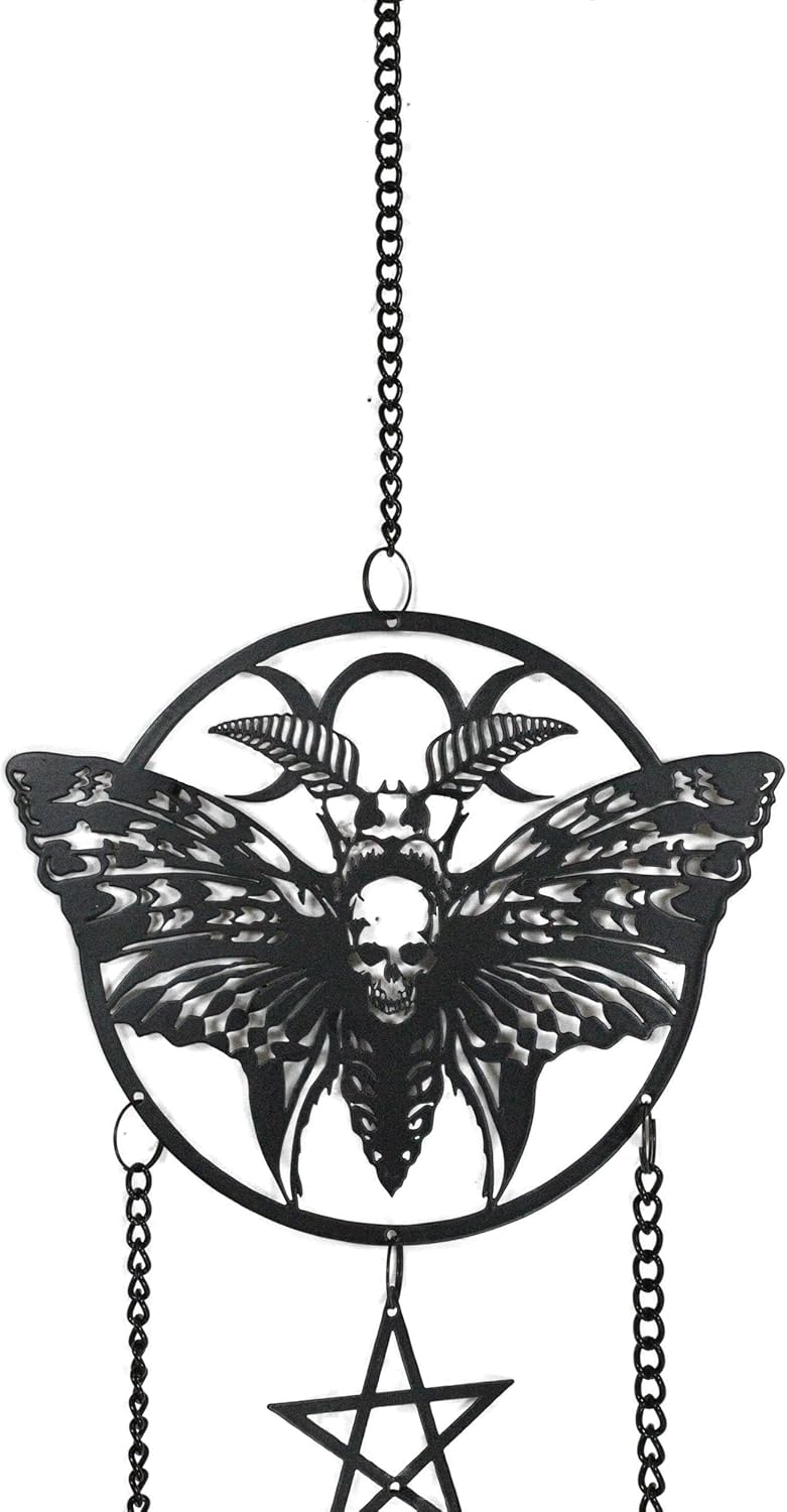 Ebros Gift Macabre Skull Wall Hanging Decoration