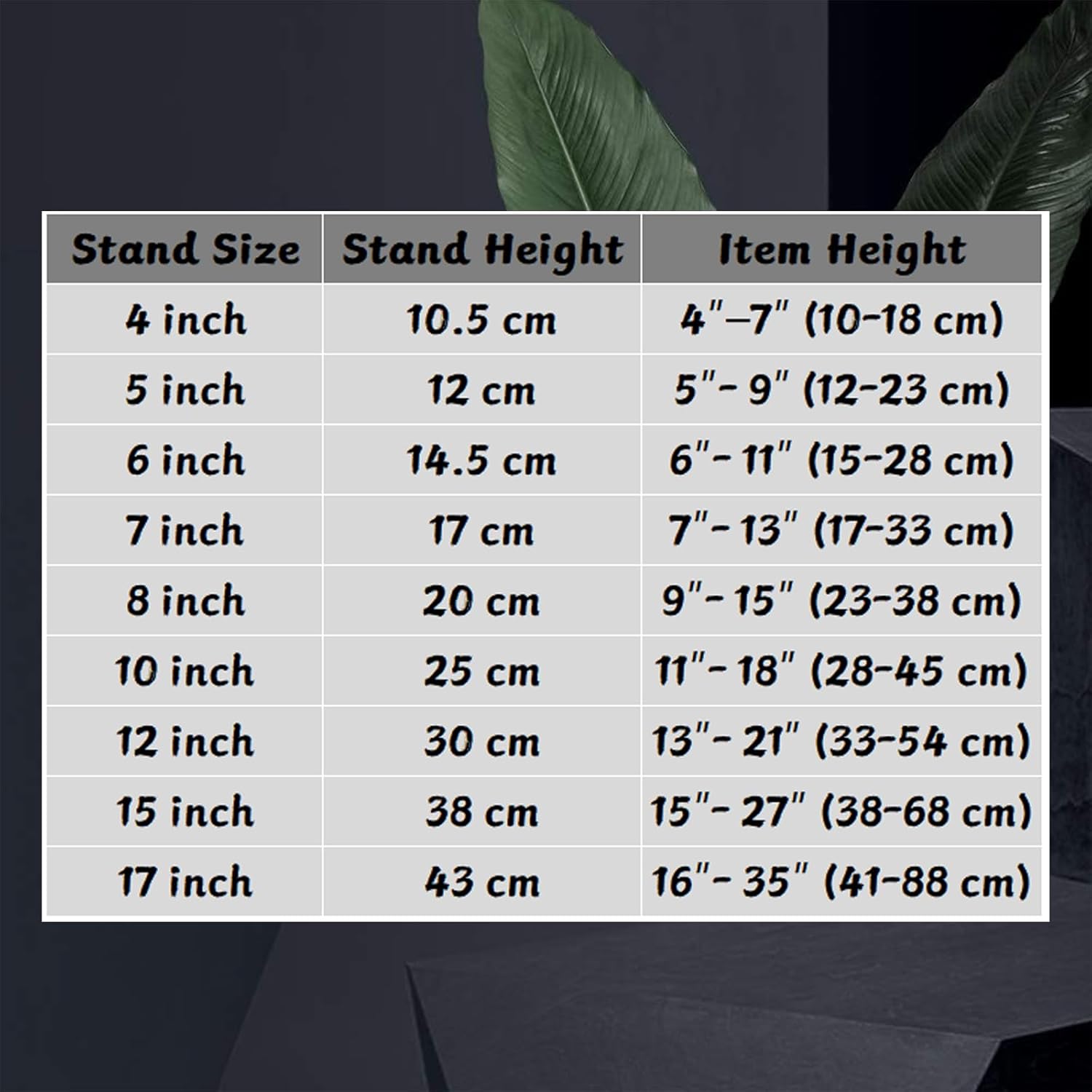 Iron Display Stand 2 Pack Black Easel Plate Photo Holder for Frames and Art