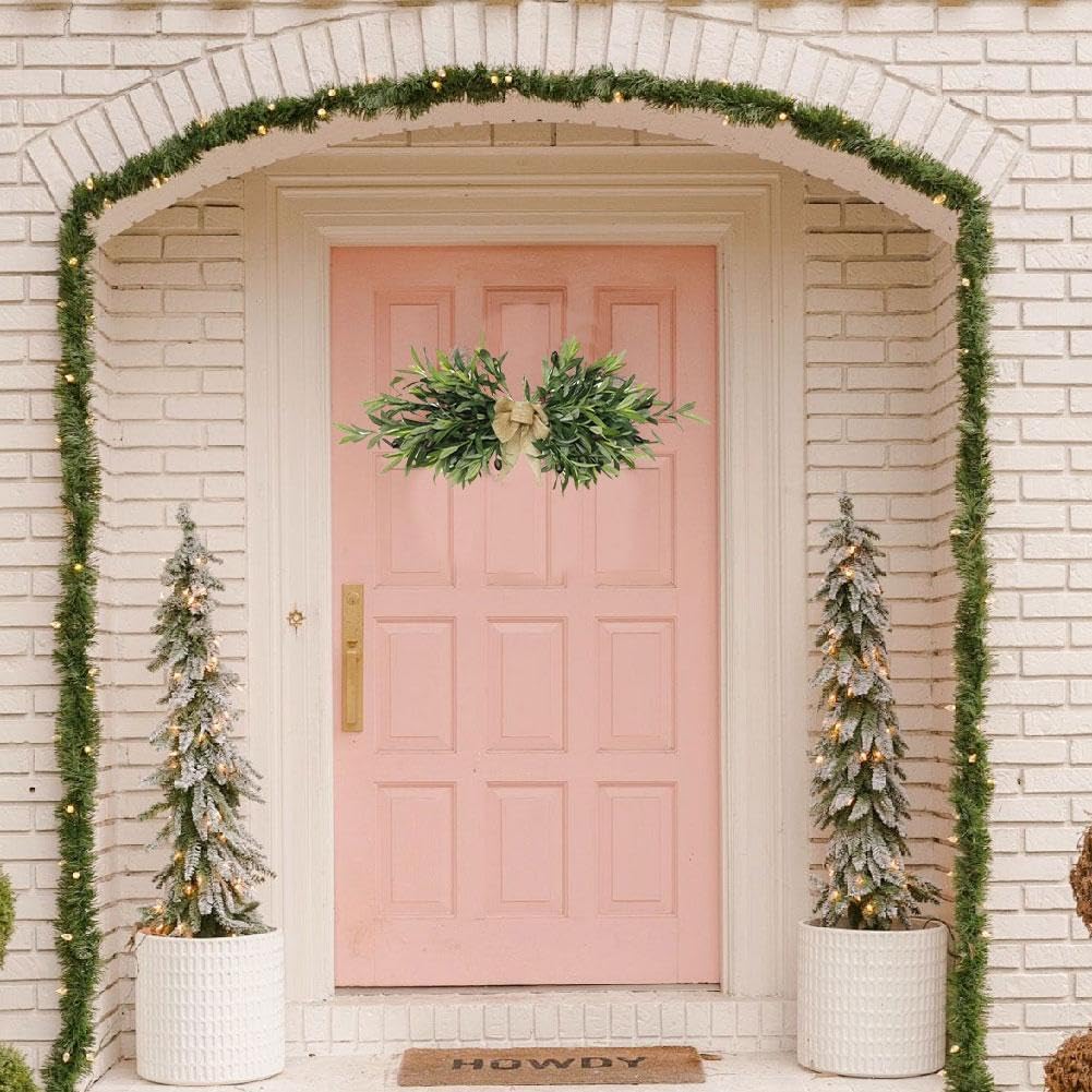 24 Inch Artificial Olive Flower Swag Decor 1