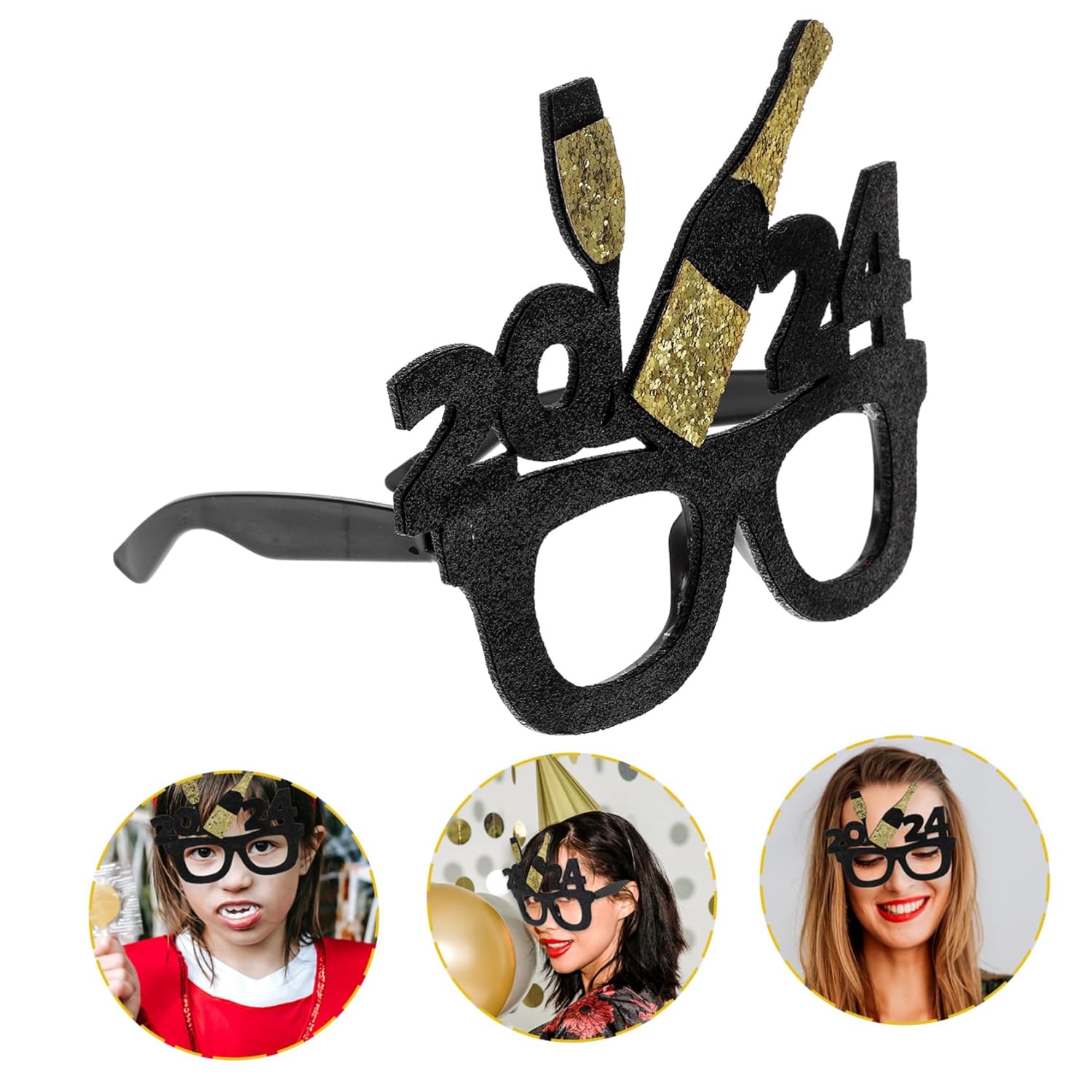 Year Party Fun Eye-catching Glasses for Celebrations