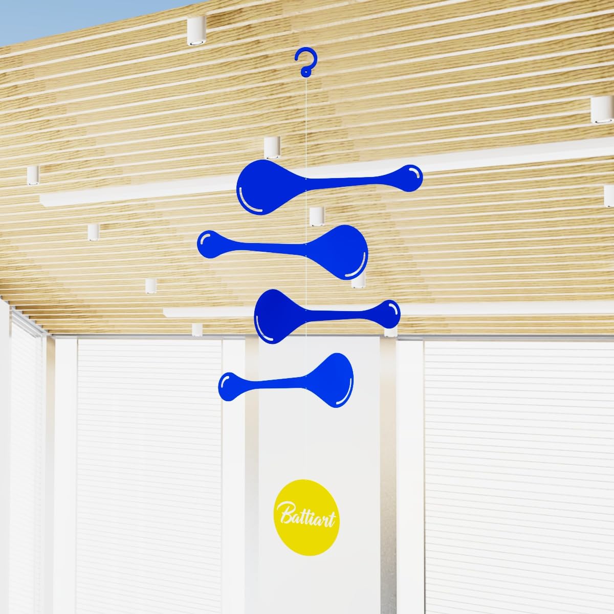 Harmony-Inspired Hanging Mobile for Serene Decor
