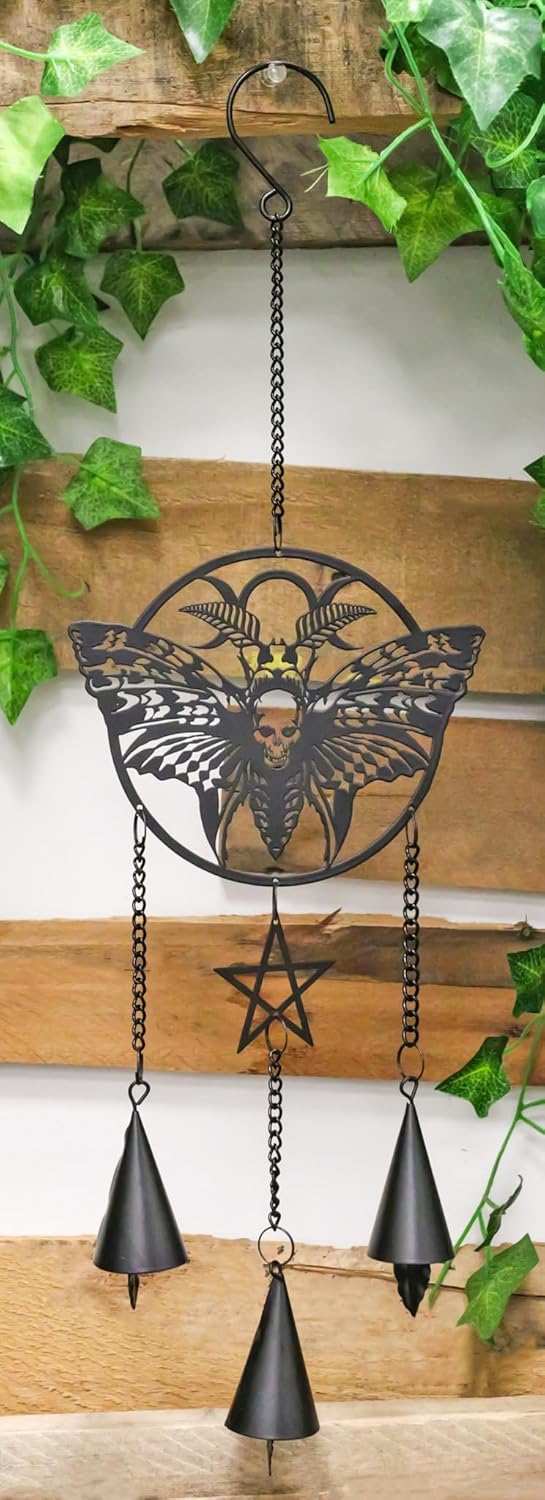 Ebros Gift Macabre Skull Wall Hanging Decoration