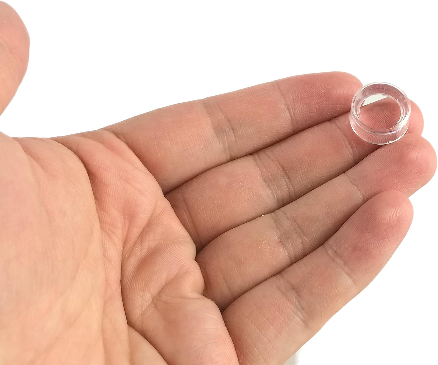 Small Clear Display Stand Holder Ring for Balls Collections