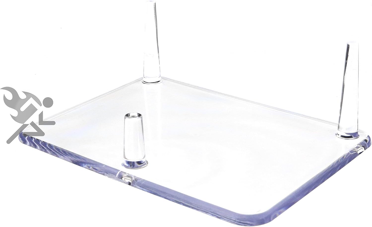 OnFireGuy 625 Inch Three Peg Acrylic Display Stand