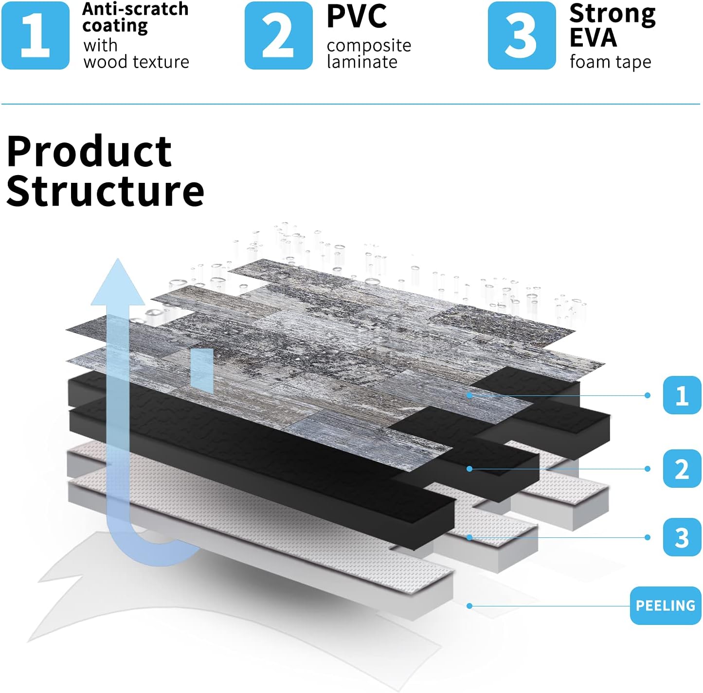 Art3d 10-Sheet Peel and Stick Backsplash Tiles for Kitchen and Bathroom Decor