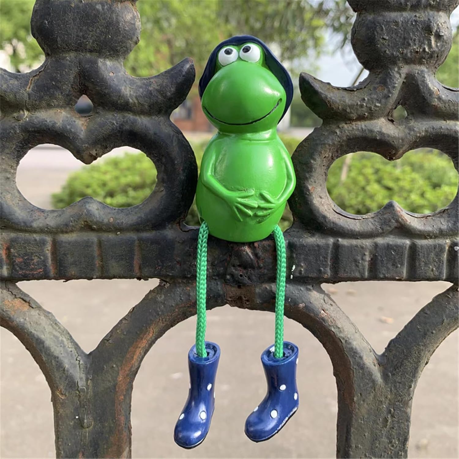 Cute Fun Frog Plant Decoration 3-Piece Set