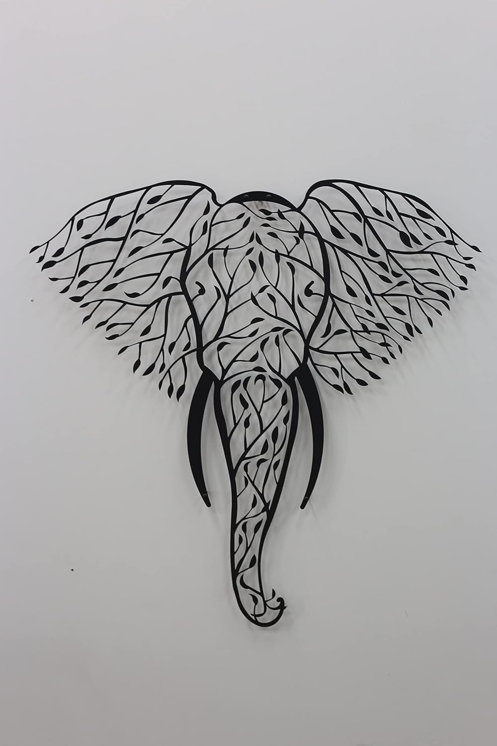Tualist Metal Elephant Wall Art 50x47cm