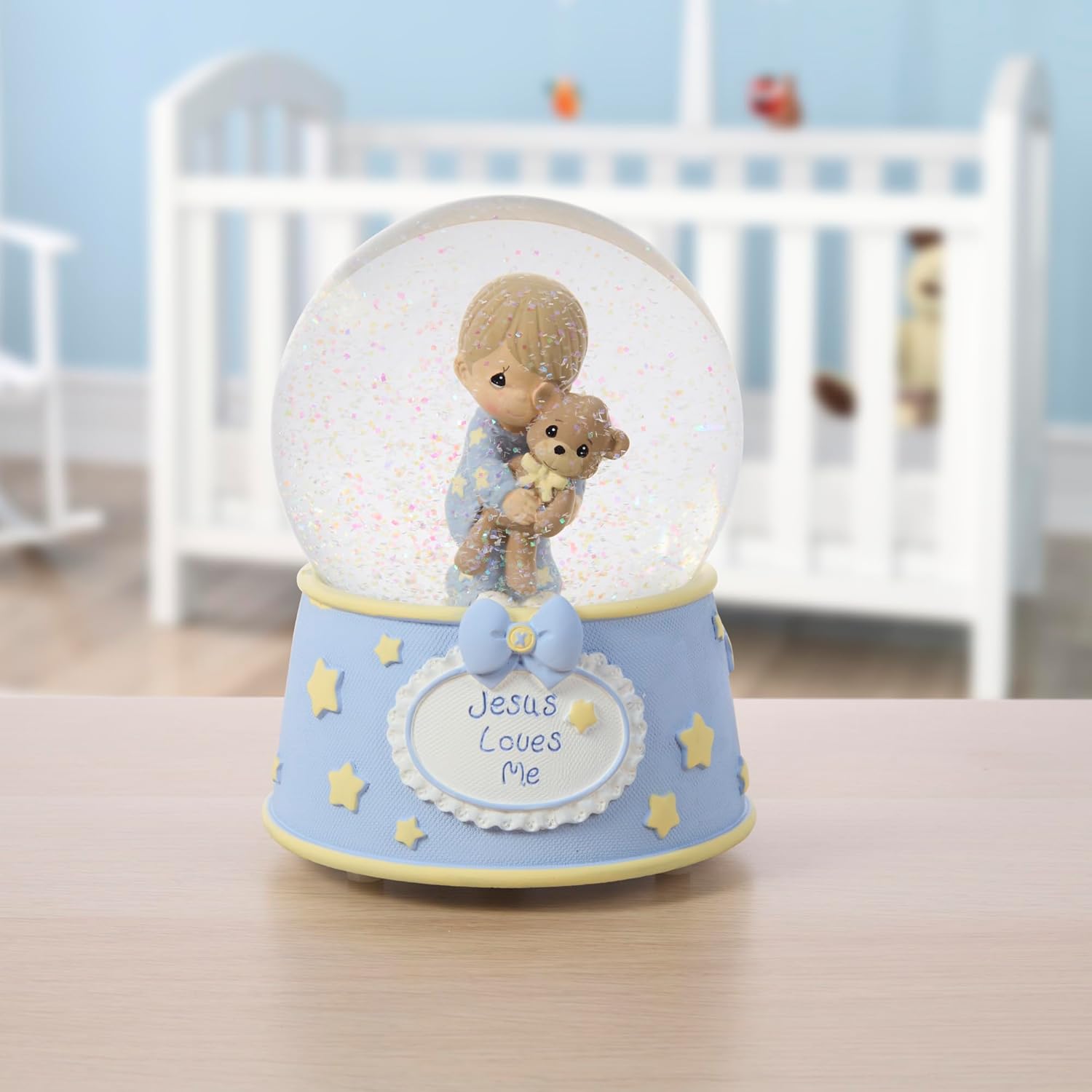 Precious Moments Snow Globe with Musical Feature