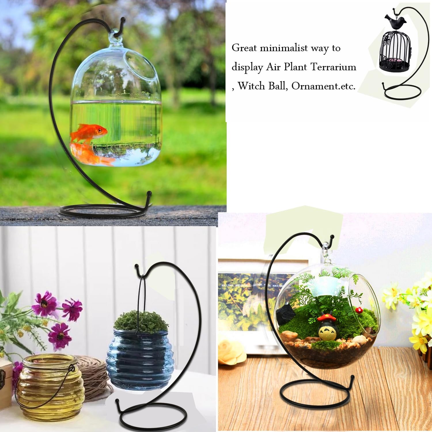 Constefire 6 PCS Ornament Display Stand