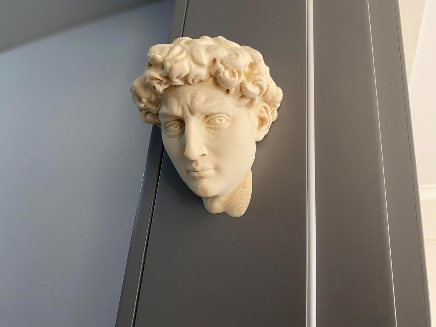 Statue of David Wall Decor - 3D Printed PLA Modern Minimalist Design