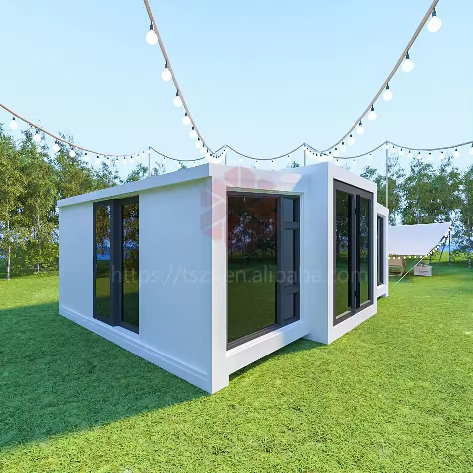 Portable Expandable Plastic Prefab House for Commercial Use