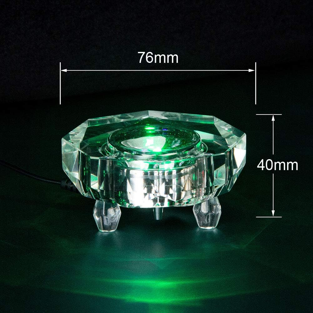 IFOLAINA Crystal LED Light Base for 3D Display