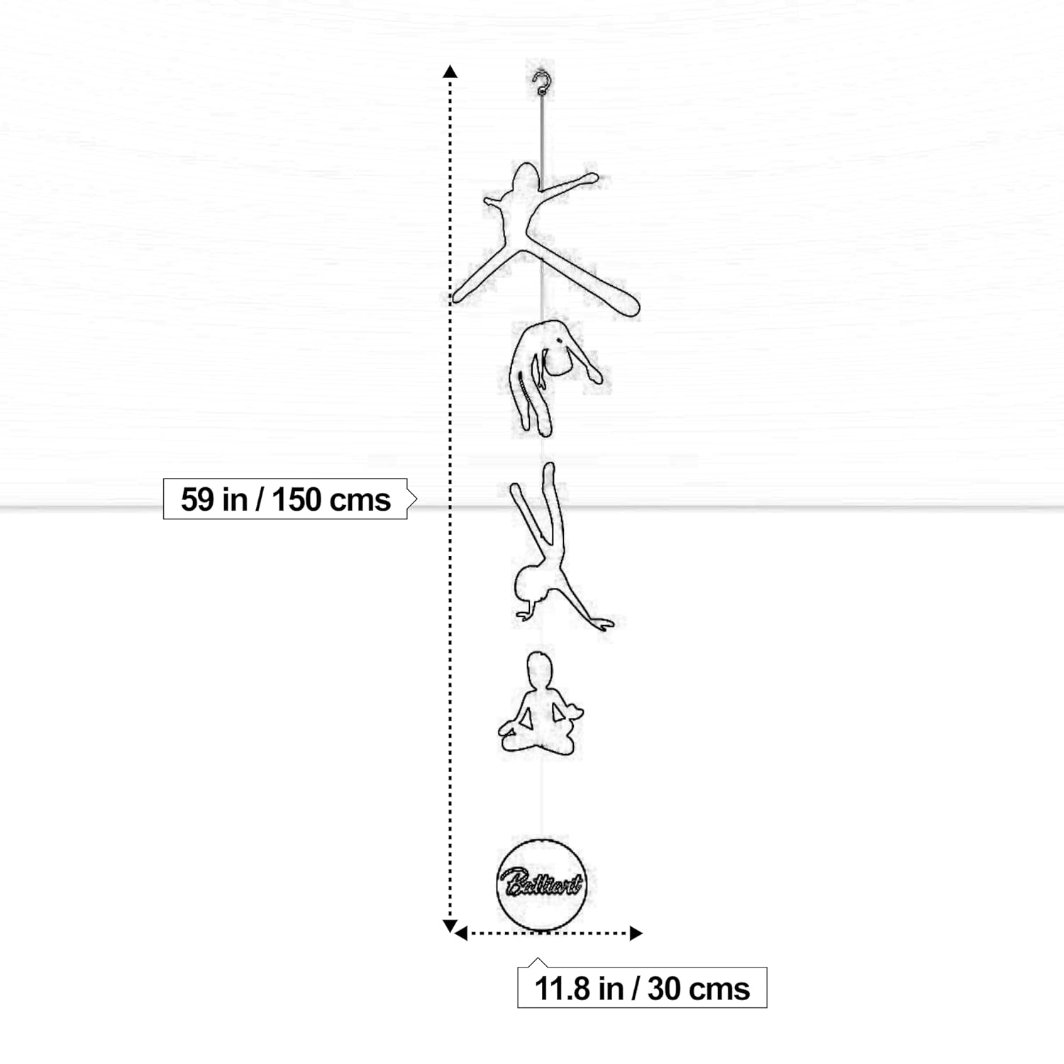 Joyful Harmony Hanging Mobile for Delightful Decor