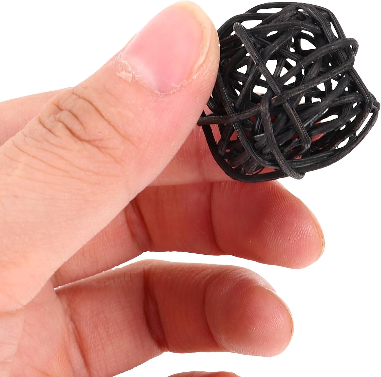 HOMSFOU 20pcs Handmade Rattan Balls for Aromatherapy Decor