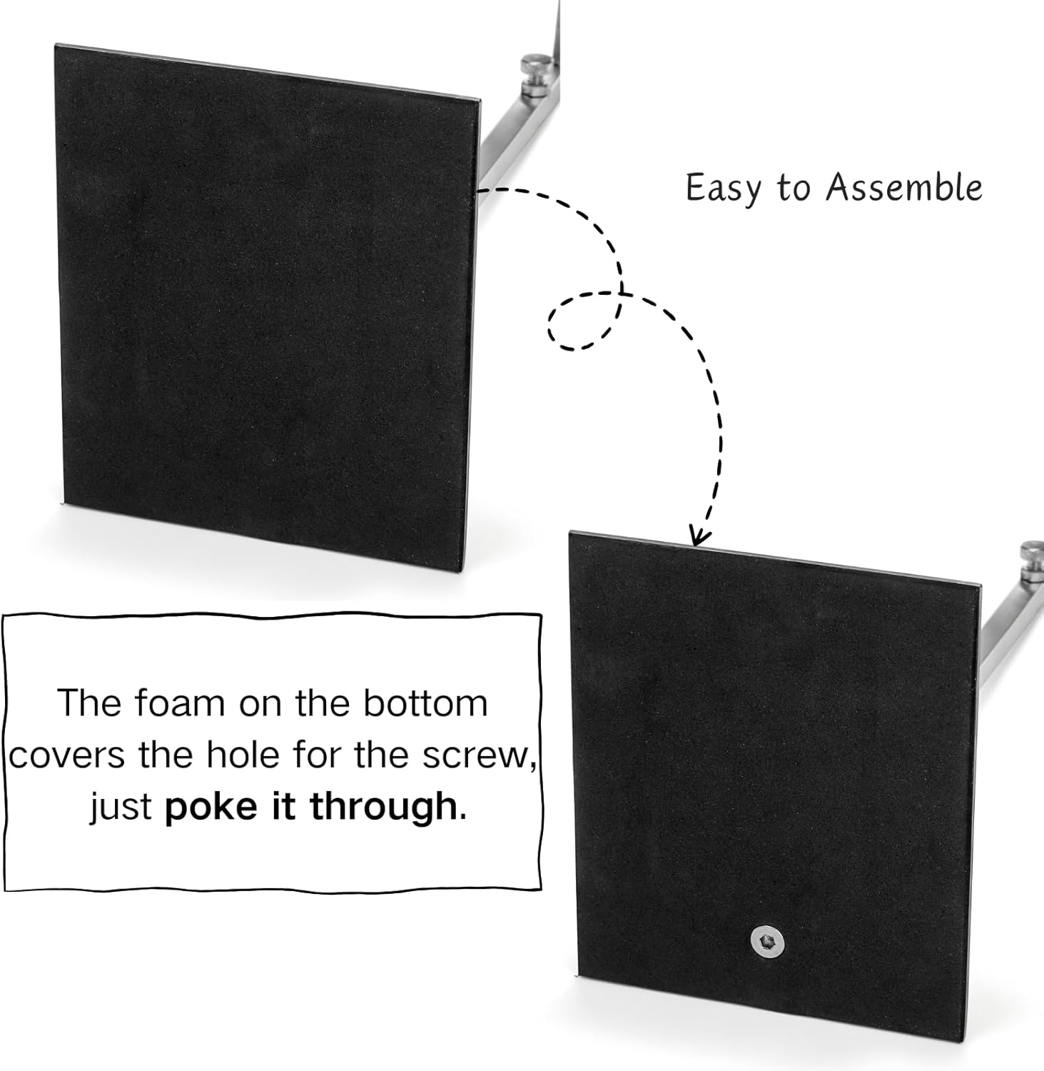 Hacaroa 3 Pack Purse Display Stand Adjustable Height Stainless Steel Holder for Bags and Jewelry