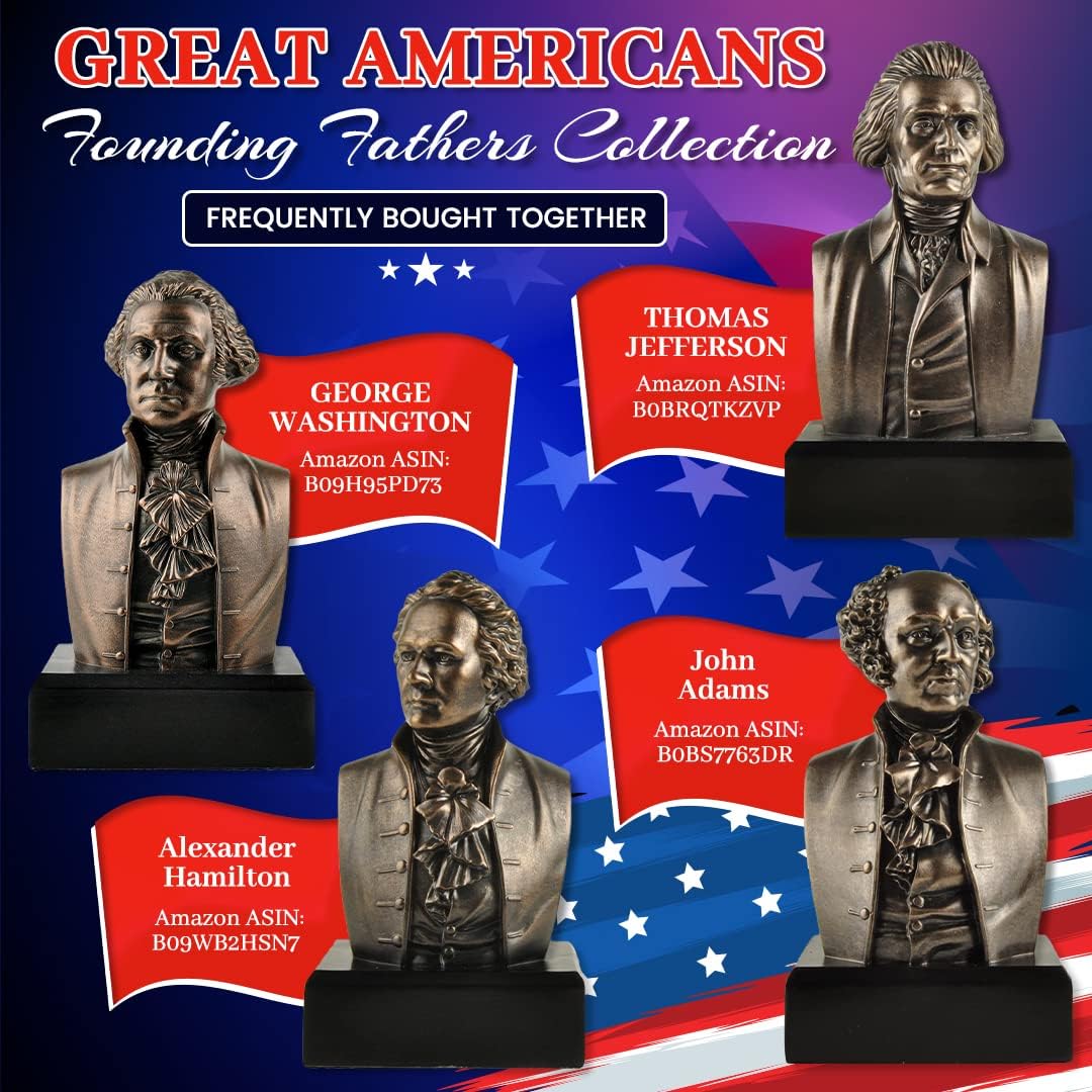 JFSM INC John Adams Historical Bust Collectible