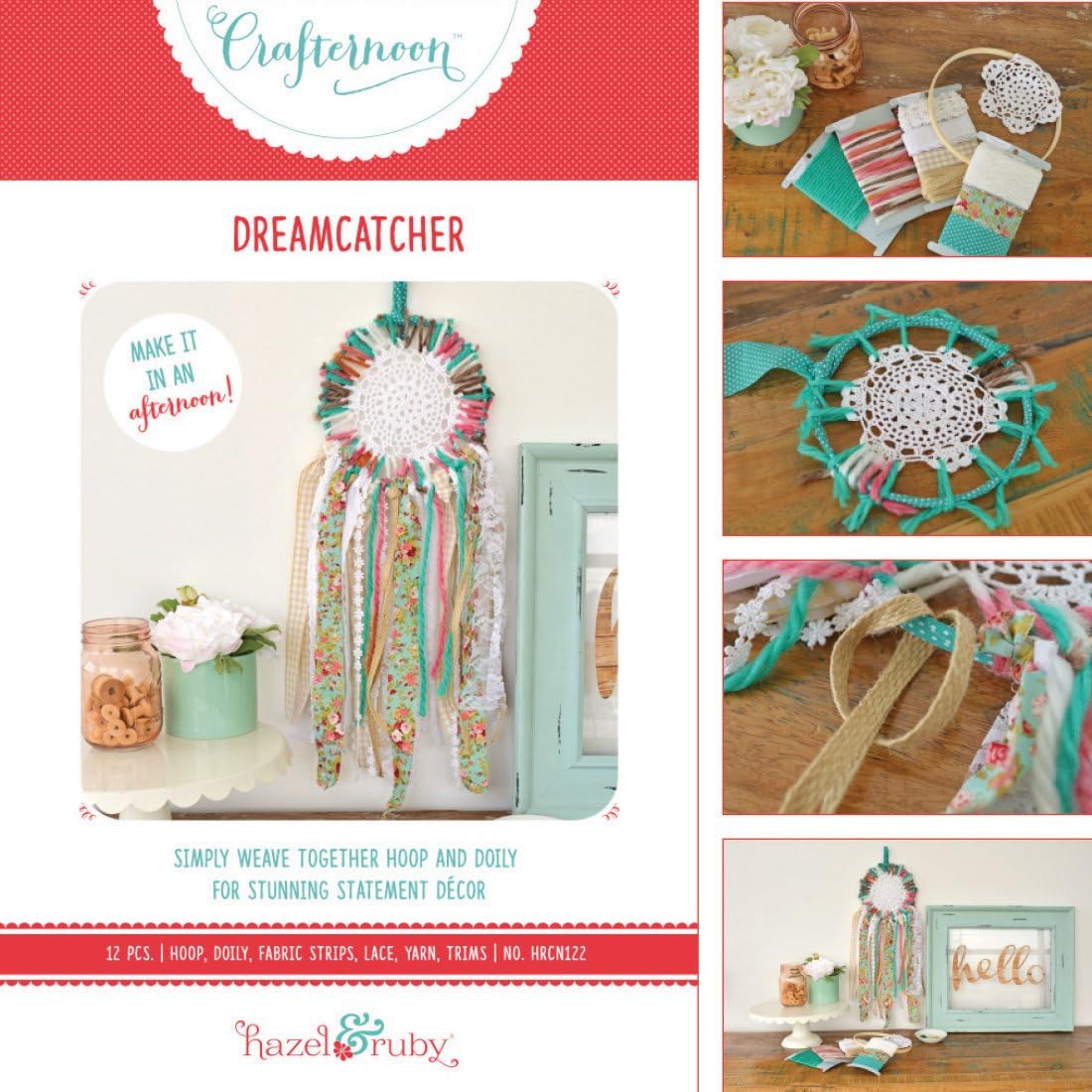Hazel And Ruby Crafternoon Dreamcatcher Craft Kit