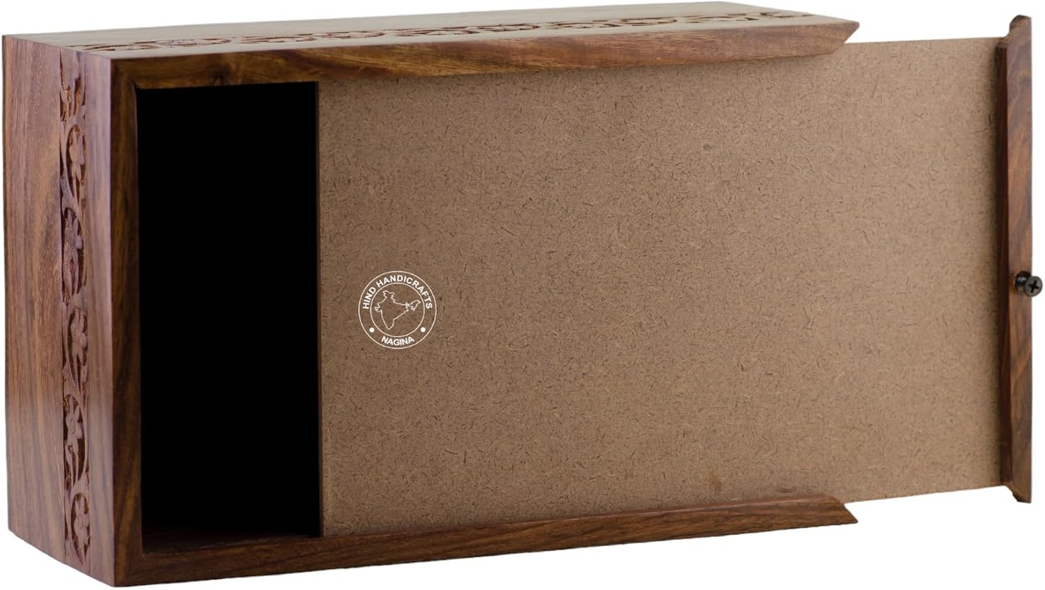 Handmade Rosewood Cremation Urn Box for Human Ashes X-tra Large 11x725x45 Inches