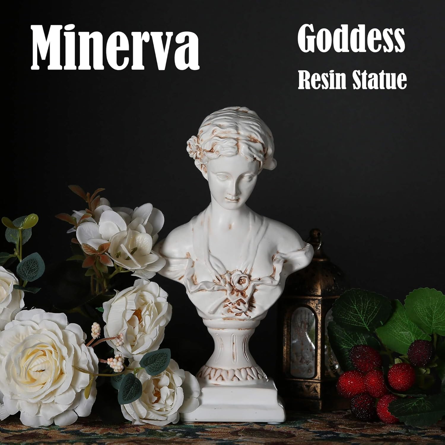 Goddess Bust Statue Classical Indoor Decor Gift