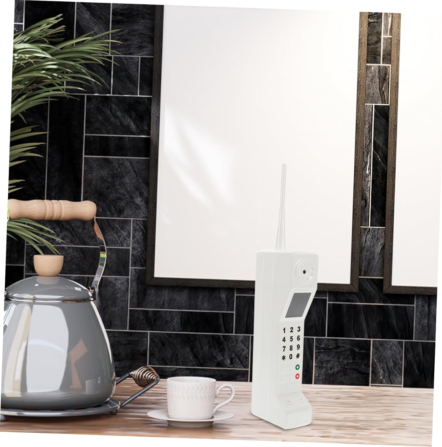 Zerodeko Classic 90s Retro Phone Decor Prop