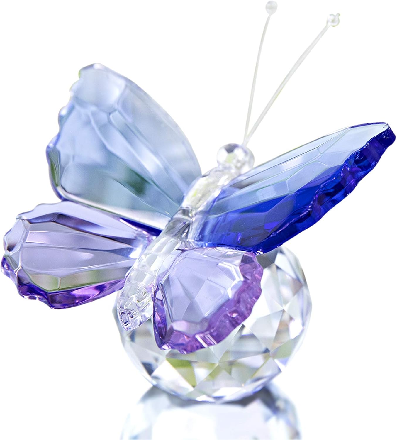 HD Crystal Butterfly Animal Ornament for Home Office Decor 1