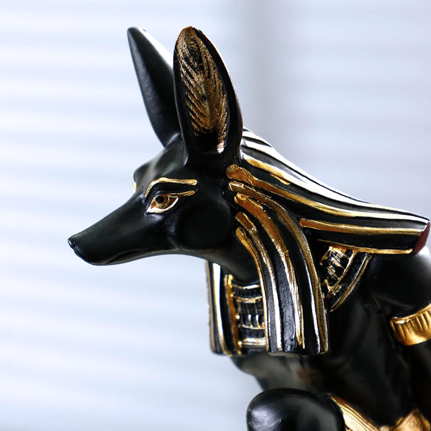 Anubis Statue Home Decor Sculpture Resin Figurine Phone Stand Wine Rack