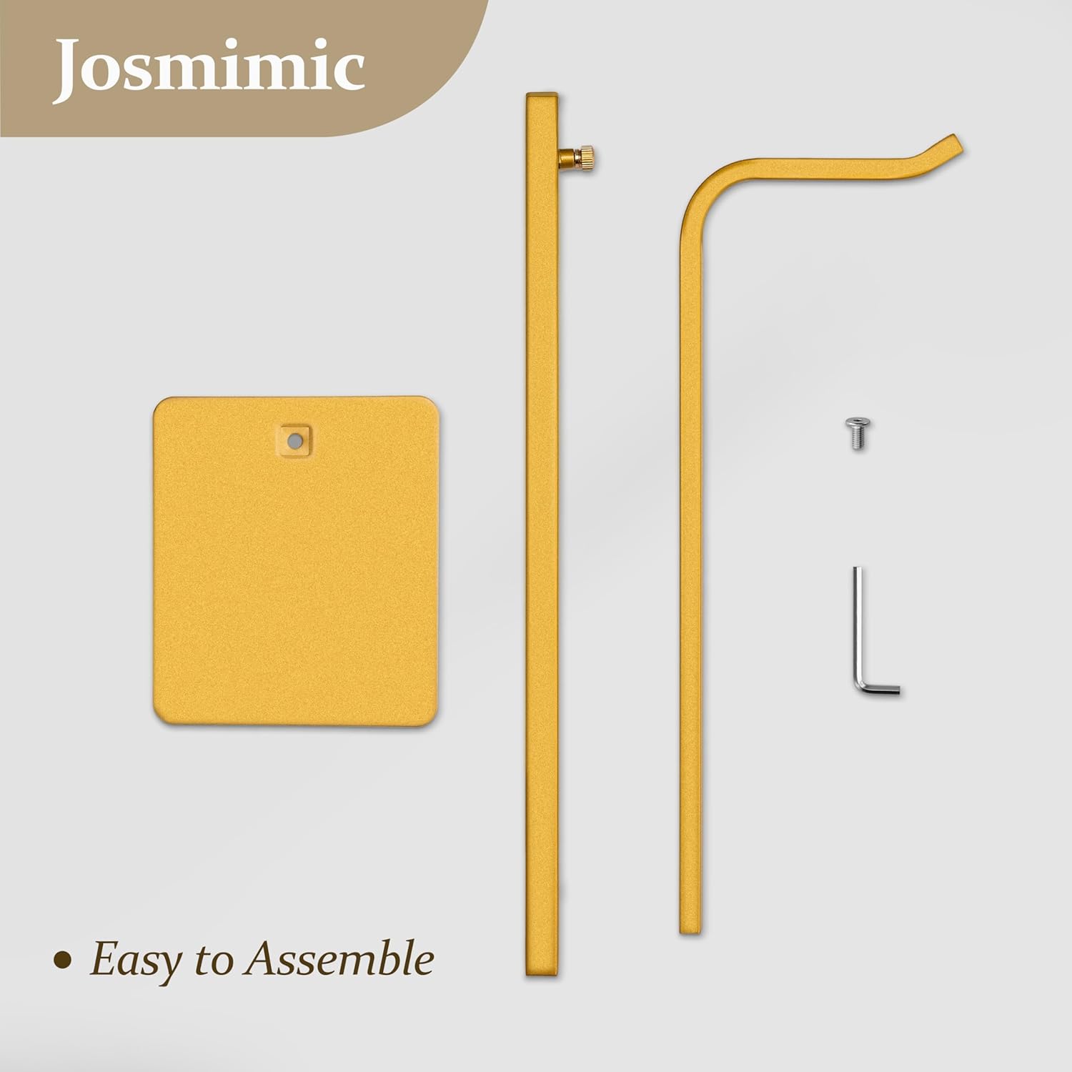 2 Pack Purse Holder Display Stand Gold Hanger for Bags Wreaths Headphones