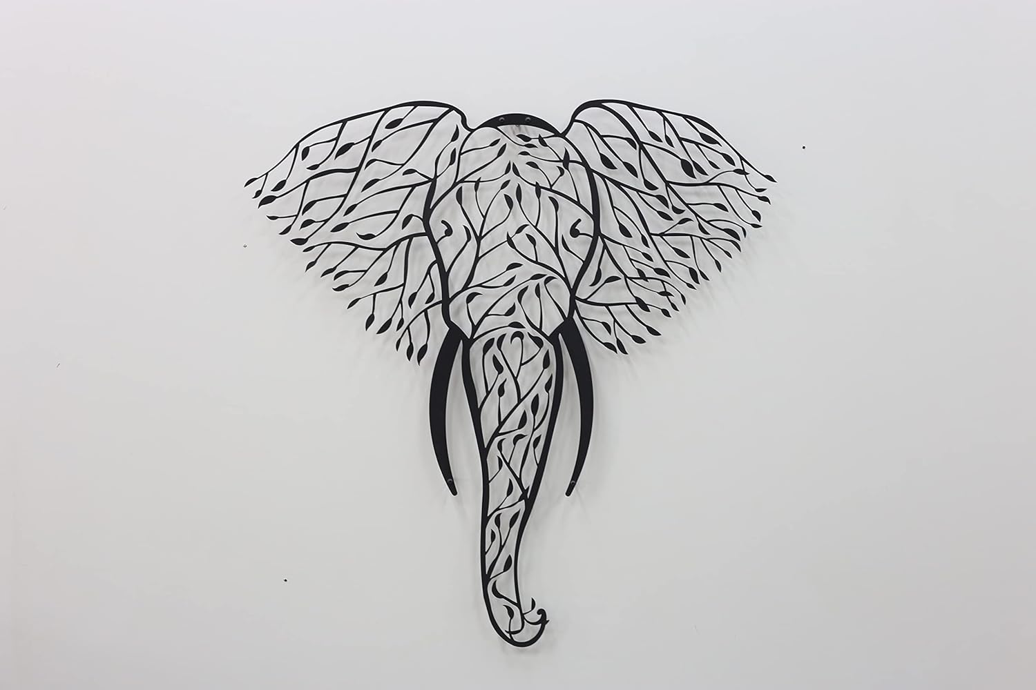 Tualist Metal Elephant Wall Art 50x47cm