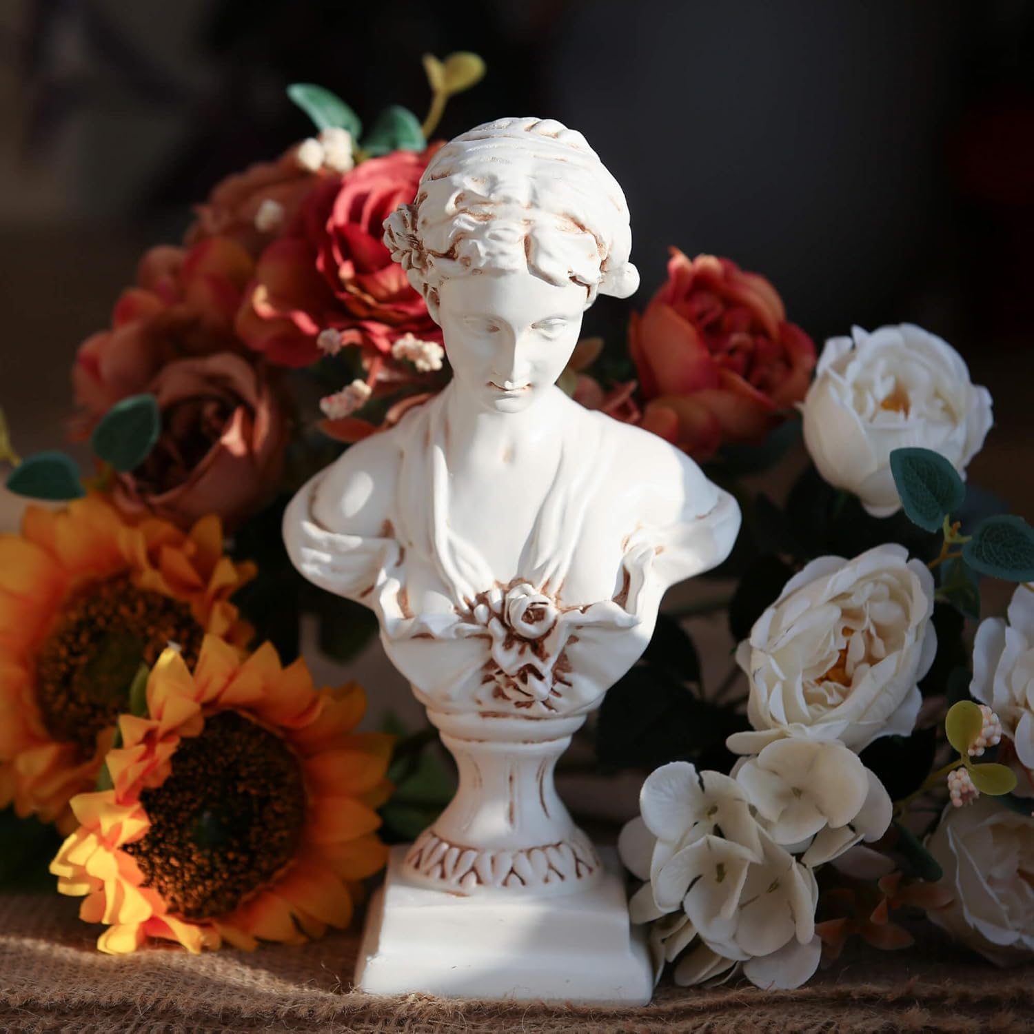 Goddess Bust Statue Classical Indoor Decor Gift